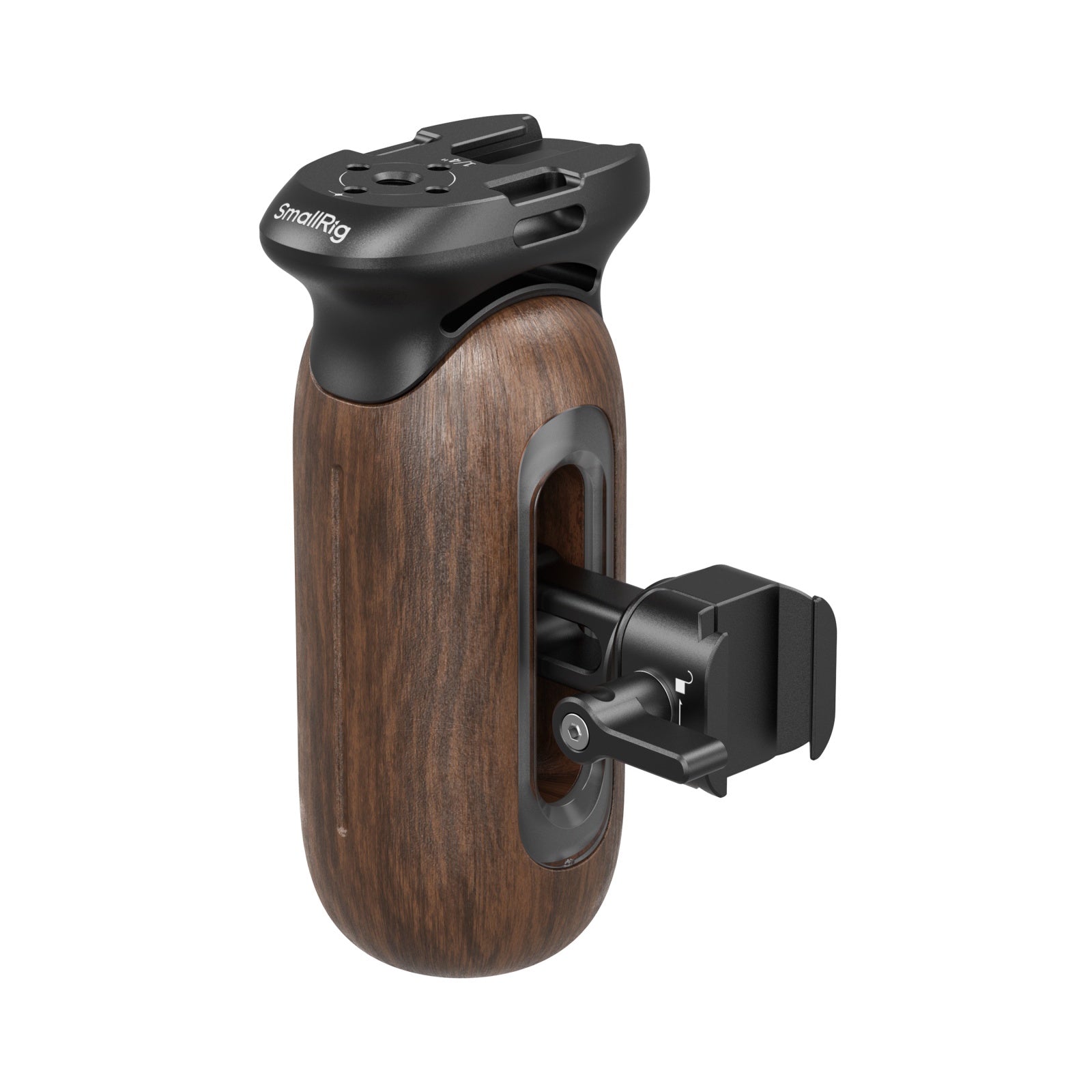 SMALLRIG Wooden Side Handle with NATO Clamp 5239