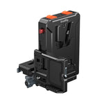 SMALLRIG Intelligent Multi-Battery Management V-Mount Battery Plate for Continuous Power and Seamless Battery