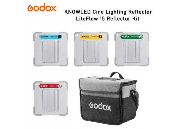 GODOX KNOWLED Cine Lighting Reflector LiteFlow 15 Reflector Kit
