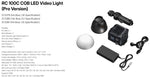 SMALLRIG RC 100C COB LED Video Light (Pro Version) UK 5379