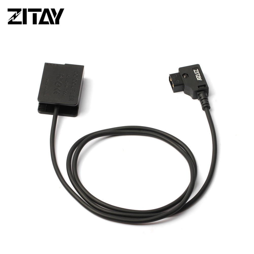 CCTECH Zitay DTAP to DMW-BLC12 Dummy battery Straight Cable for G85 G7 GH2 SigmaFP D-TAP转DMW-BLC12假电池