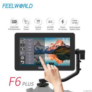 FEELWORLD F6 PLUS 5.5 Inch 3D LUT Touch Screen Field Monitor