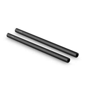 SMALLRIG 2pcs 15mm Black Aluminum Alloy Rod(M12-30cm) 1053