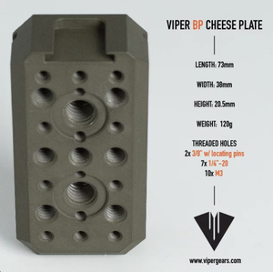 VIPERGEARS Battery Cheese Plate