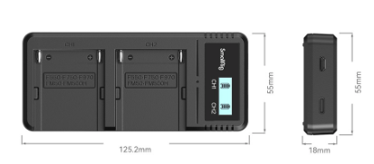 SMALLRIG NP-F970 Camera Battery Charger 4086