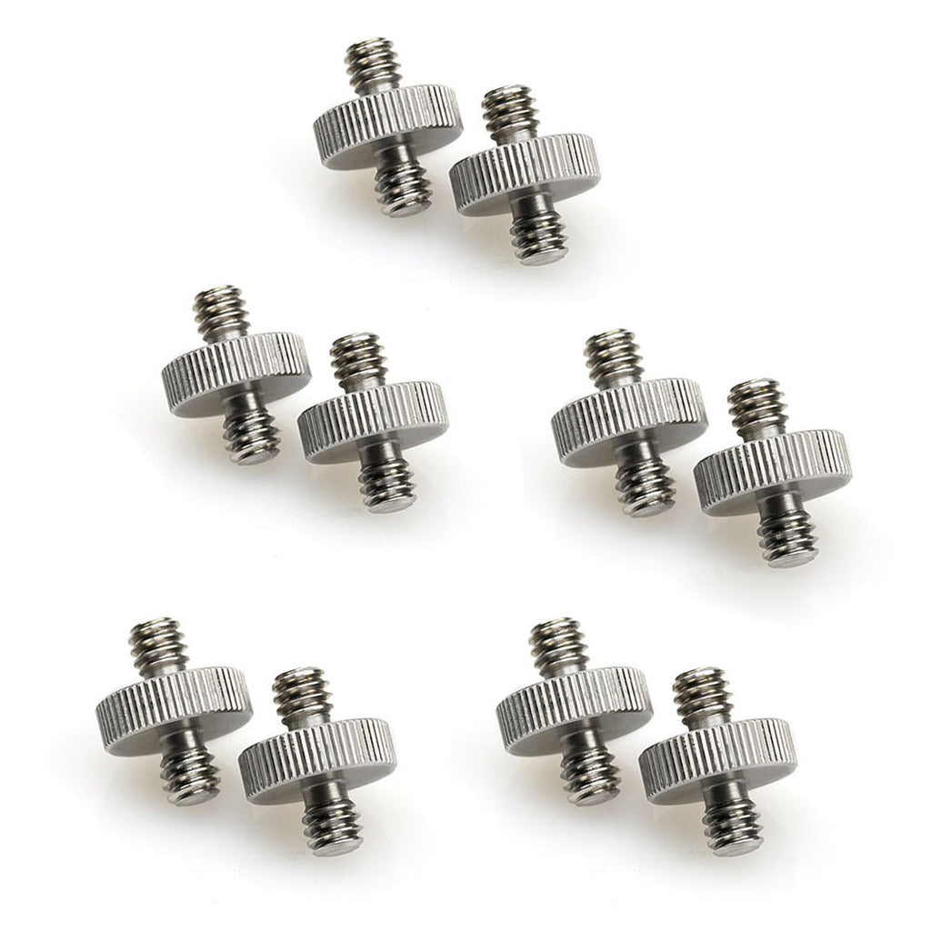 SMALLRIG 10PCS DOUBLE HEAD STUD 1/4" THREAD 1613 (DISCONTNUED)