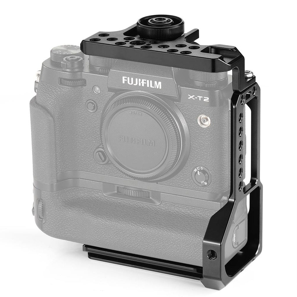 SMALLRIG L-Bracket Half Cage for Fujifilm X-T2/X-T3 Camera with Battery Grip 2282