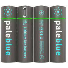 PALEBLUE AAAx4 USB RECHARGEABLE BATTERY