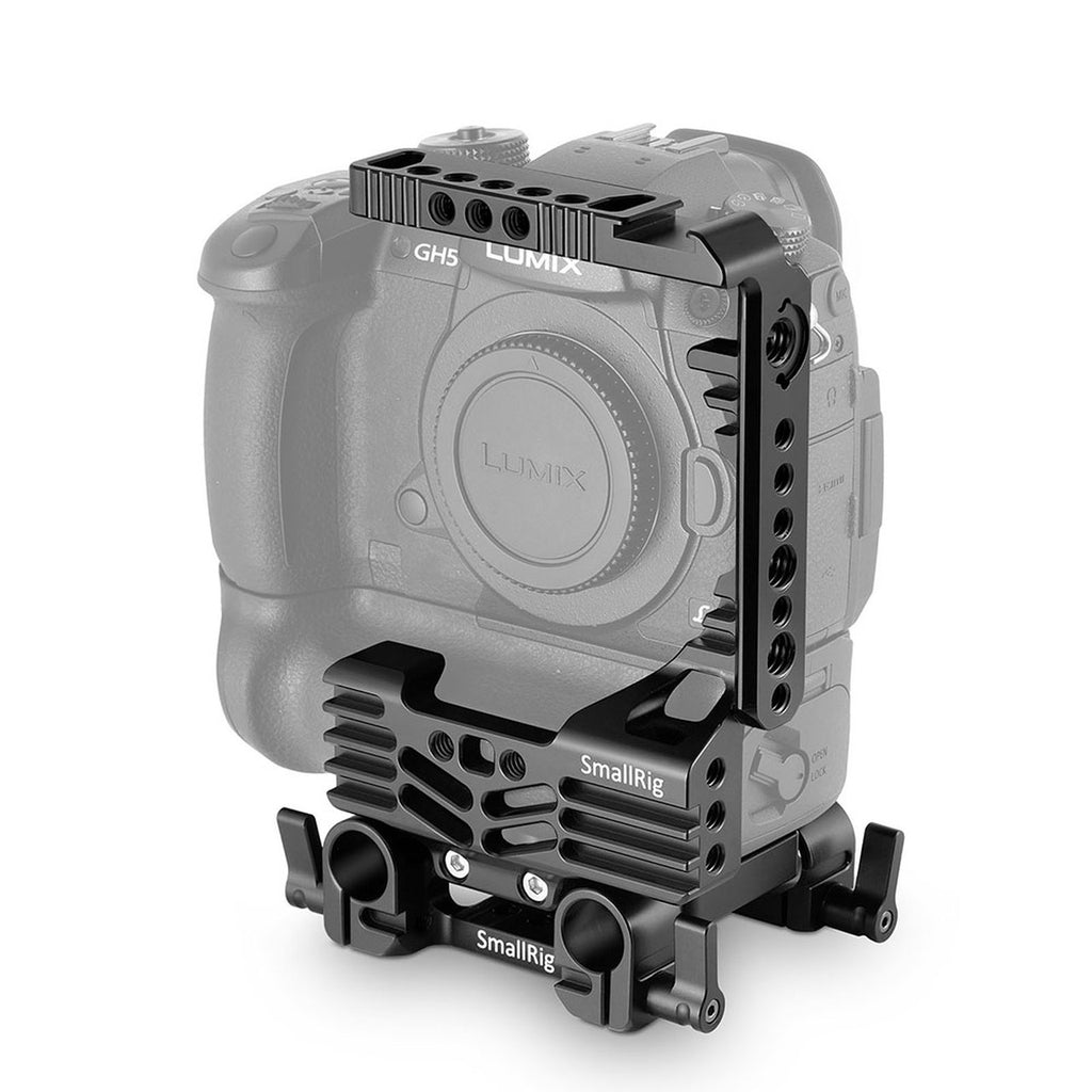 SMALLRIG ADVANCED HALF-CAGE KIT FOR GH5 W/GRIP 2024(DISCONTNUED)