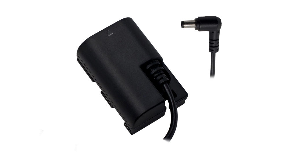 TILTA DB-LPE6-DCM25 Canon Lp-E6 Dummy Battery to 5.5/2.5mm DC Male Cable (DR-E6)